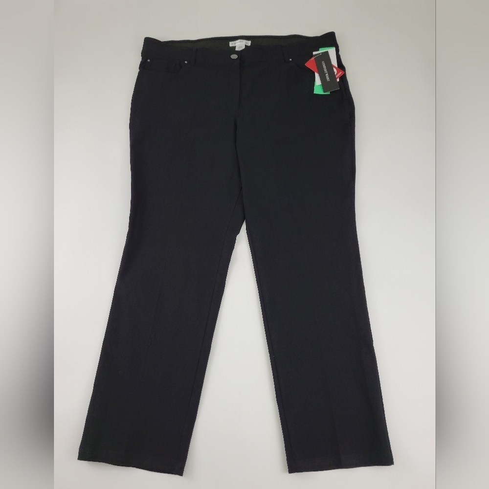 89th & Madison Black Stretch Trousers